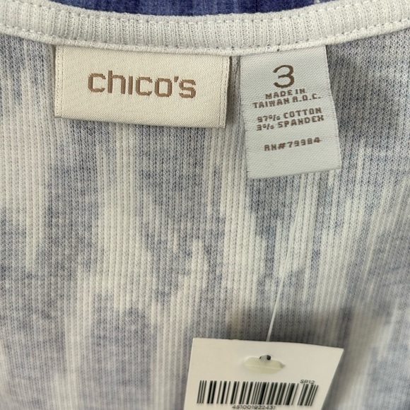 NWT Chico’s Tivona Tank - Picture 4 of 5